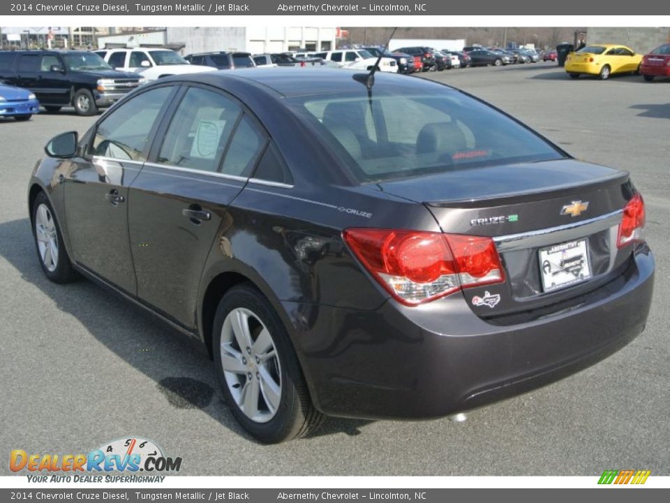 2014 Chevrolet Cruze Diesel Tungsten Metallic / Jet Black Photo #4