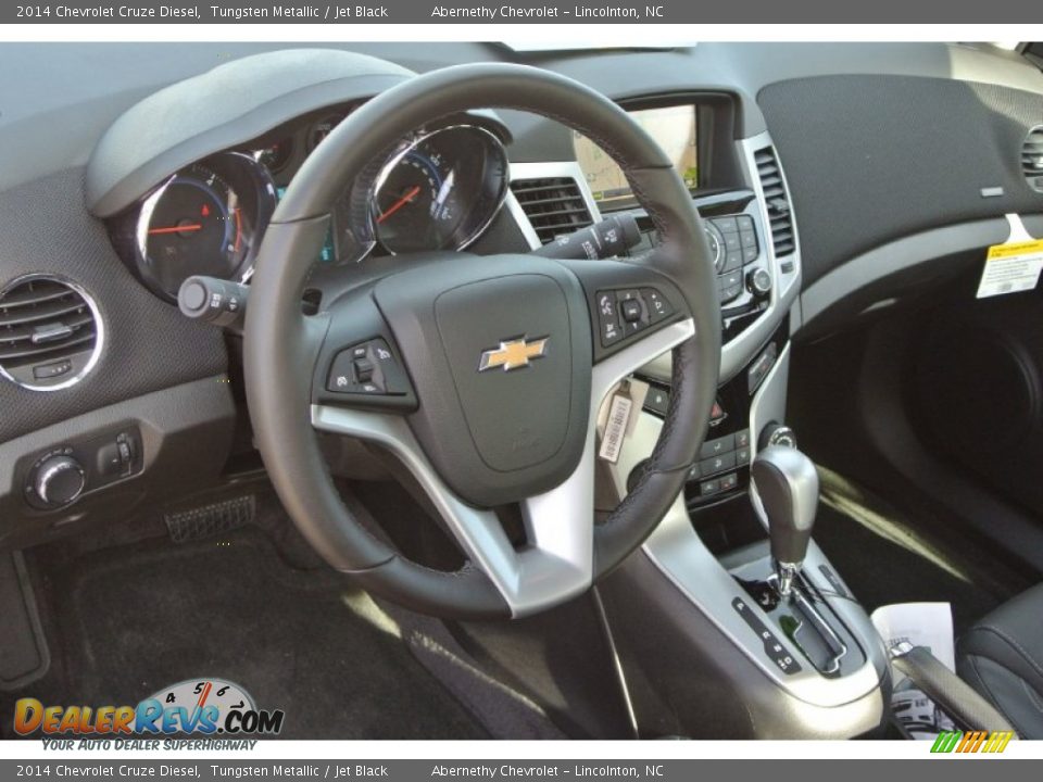 2014 Chevrolet Cruze Diesel Tungsten Metallic / Jet Black Photo #22