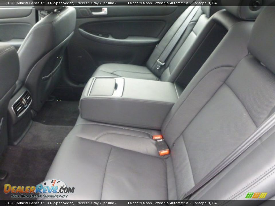 Rear Seat of 2014 Hyundai Genesis 5.0 R-Spec Sedan Photo #15