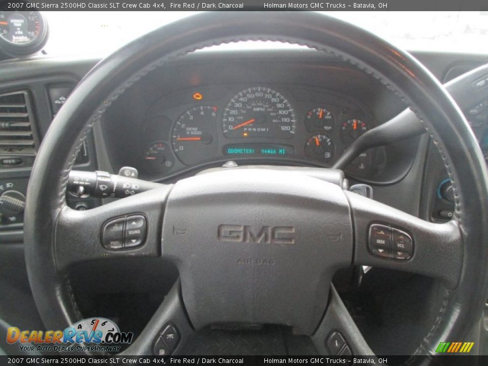 2007 GMC Sierra 2500HD Classic SLT Crew Cab 4x4 Fire Red / Dark Charcoal Photo #15