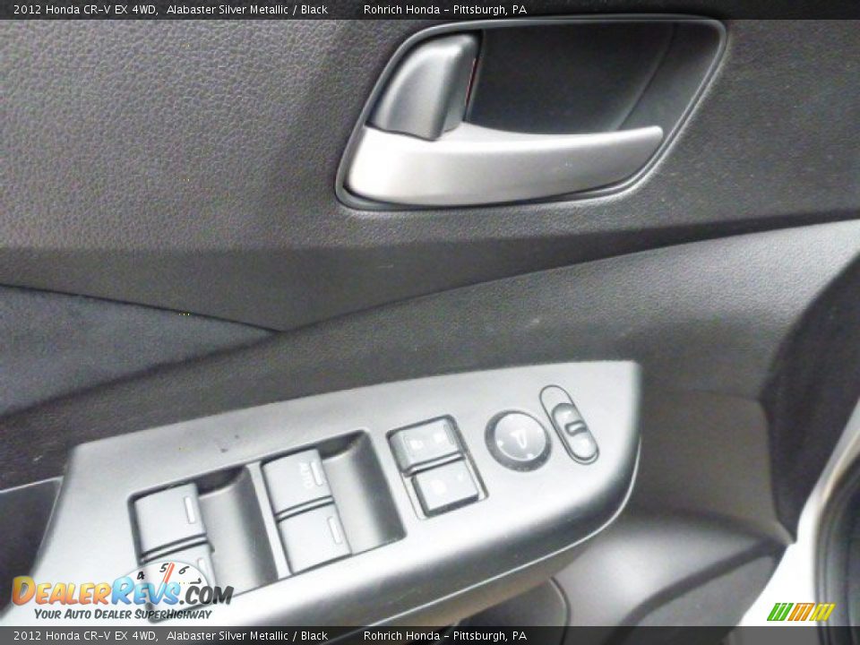 2012 Honda CR-V EX 4WD Alabaster Silver Metallic / Black Photo #19