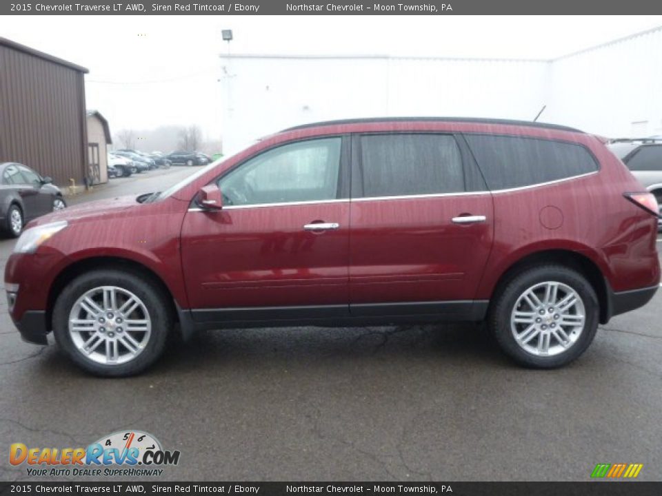2015 Chevrolet Traverse LT AWD Siren Red Tintcoat / Ebony Photo #2