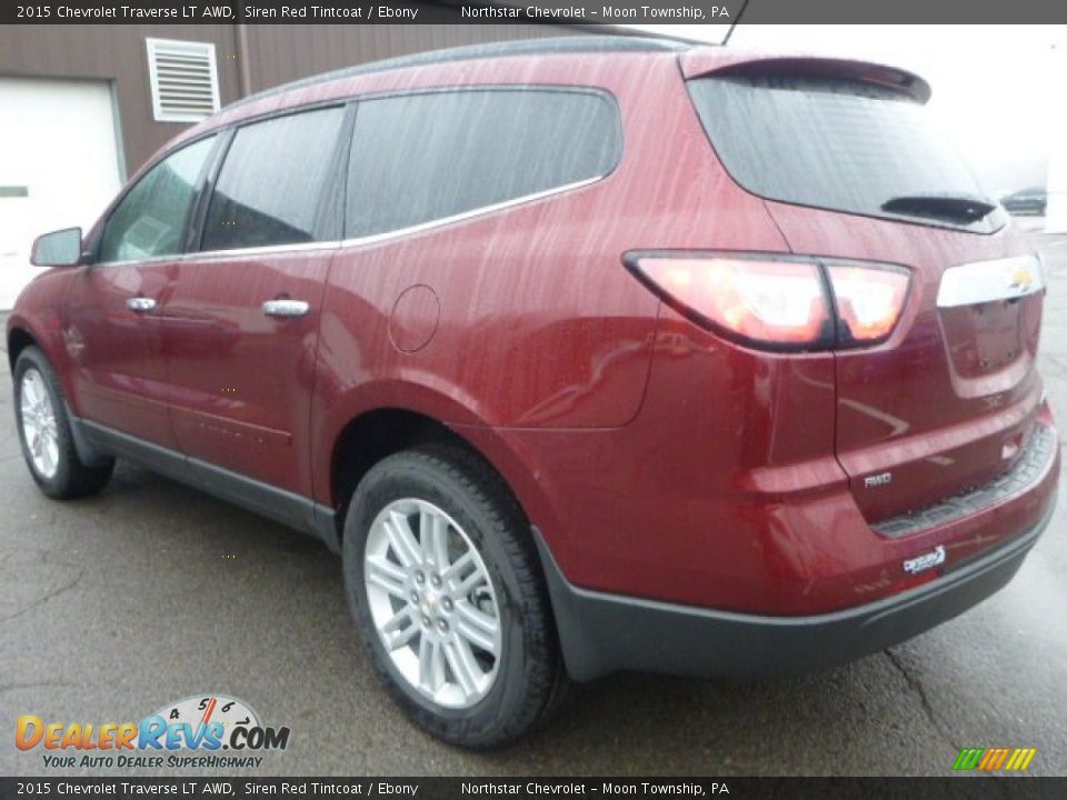 2015 Chevrolet Traverse LT AWD Siren Red Tintcoat / Ebony Photo #3