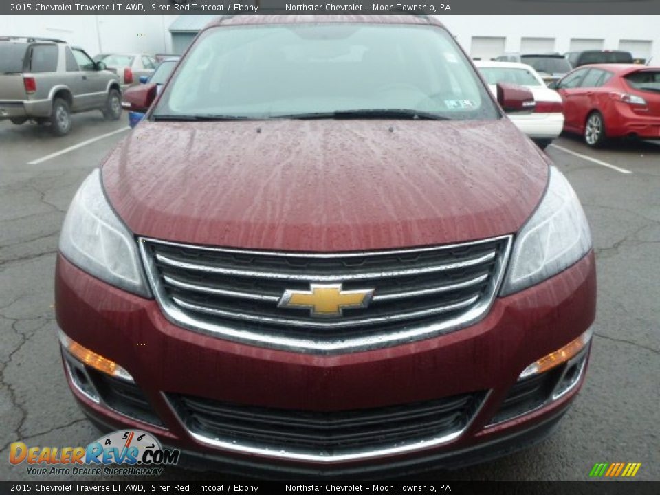 2015 Chevrolet Traverse LT AWD Siren Red Tintcoat / Ebony Photo #8