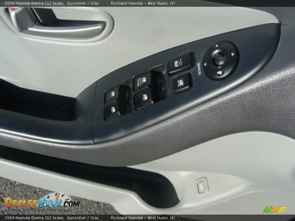 2009 Hyundai Elantra GLS Sedan Quicksilver / Gray Photo #8