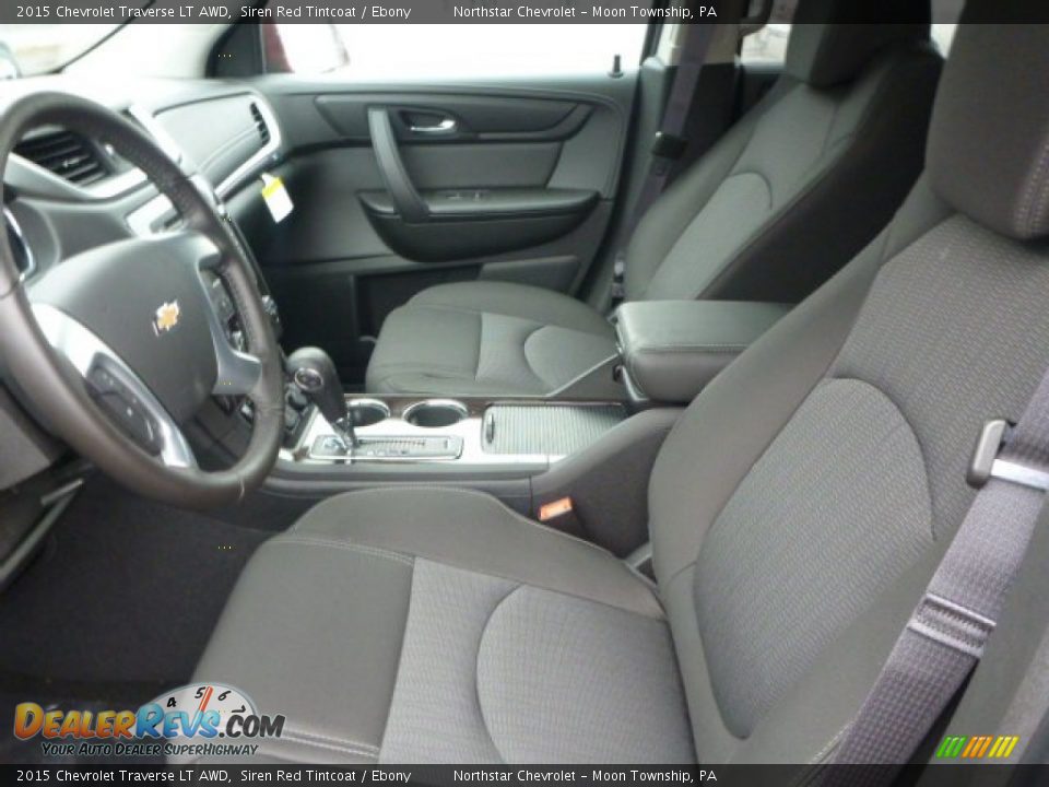 2015 Chevrolet Traverse LT AWD Siren Red Tintcoat / Ebony Photo #10