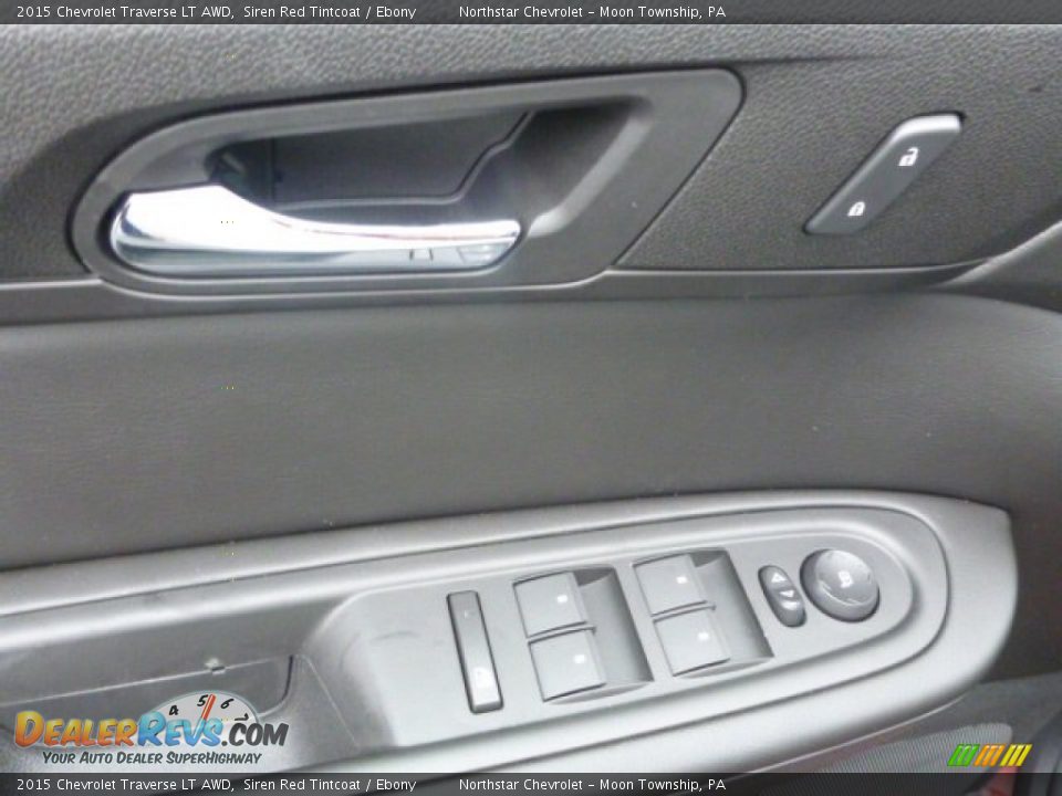 2015 Chevrolet Traverse LT AWD Siren Red Tintcoat / Ebony Photo #14