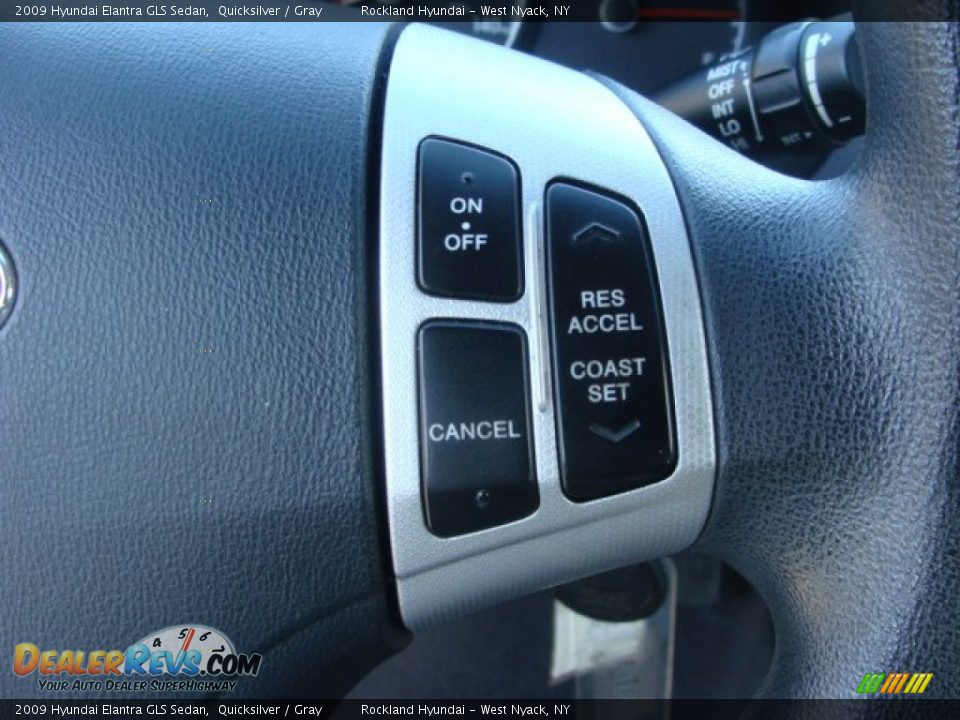 2009 Hyundai Elantra GLS Sedan Quicksilver / Gray Photo #14