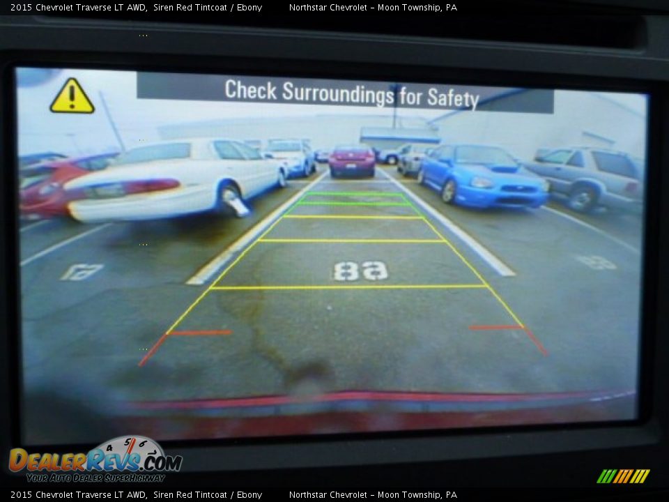 2015 Chevrolet Traverse LT AWD Siren Red Tintcoat / Ebony Photo #18