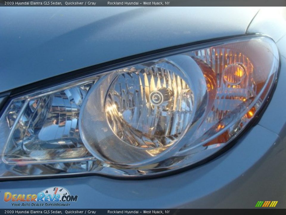 2009 Hyundai Elantra GLS Sedan Quicksilver / Gray Photo #29
