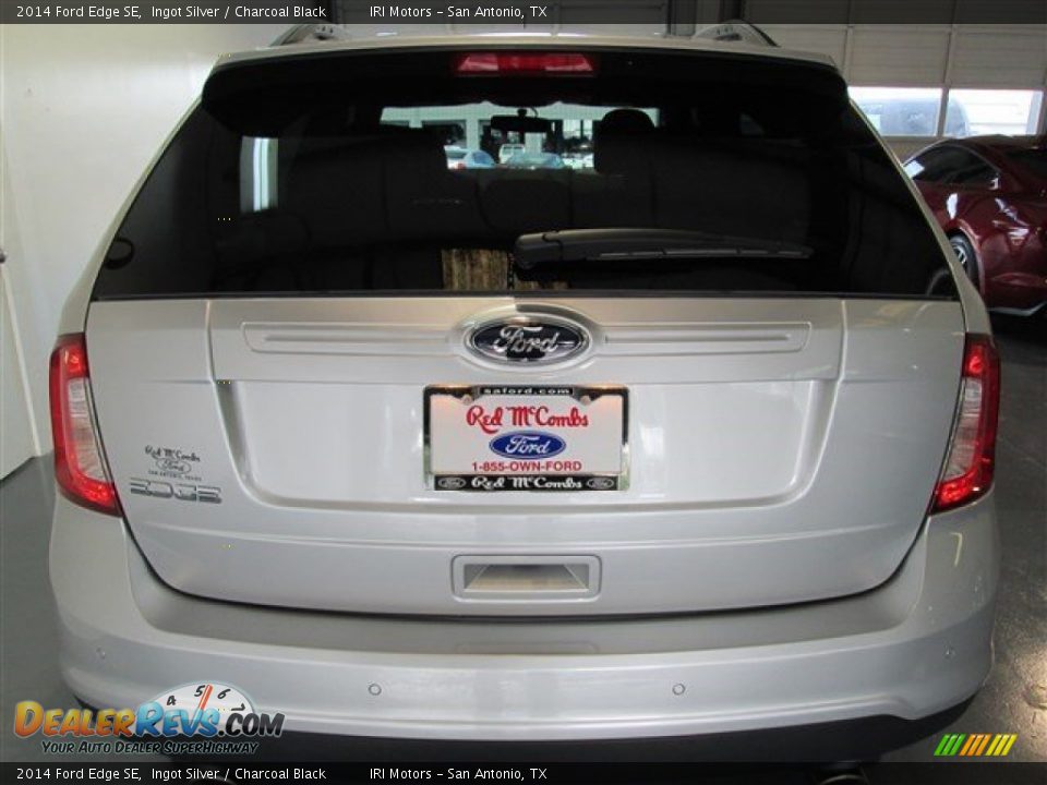 2014 Ford Edge SE Ingot Silver / Charcoal Black Photo #5