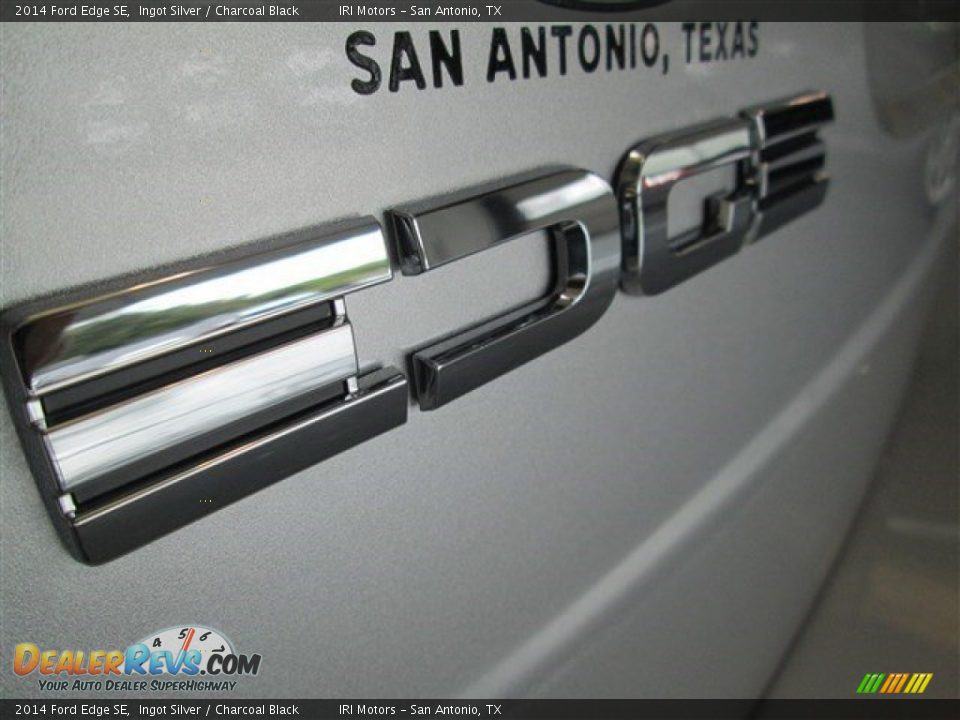 2014 Ford Edge SE Ingot Silver / Charcoal Black Photo #6