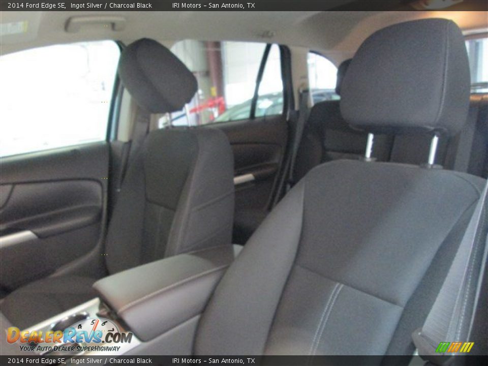 2014 Ford Edge SE Ingot Silver / Charcoal Black Photo #8
