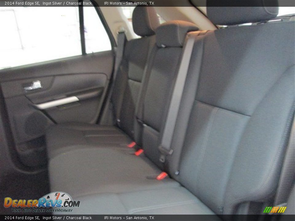 2014 Ford Edge SE Ingot Silver / Charcoal Black Photo #9