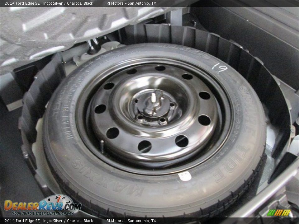 2014 Ford Edge SE Ingot Silver / Charcoal Black Photo #12