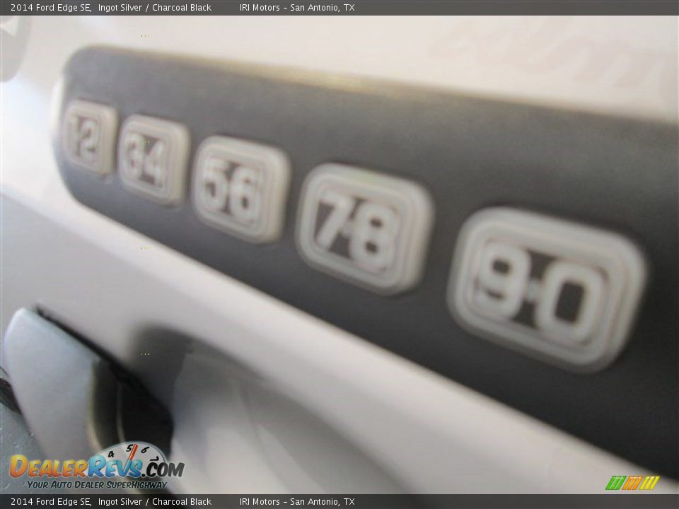 2014 Ford Edge SE Ingot Silver / Charcoal Black Photo #13