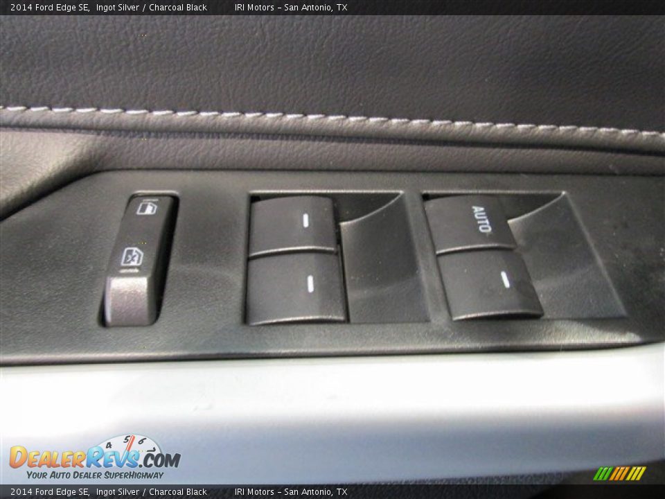 2014 Ford Edge SE Ingot Silver / Charcoal Black Photo #21