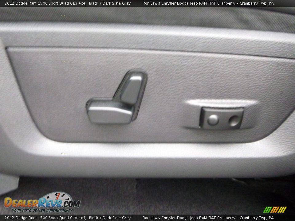 2012 Dodge Ram 1500 Sport Quad Cab 4x4 Black / Dark Slate Gray Photo #18