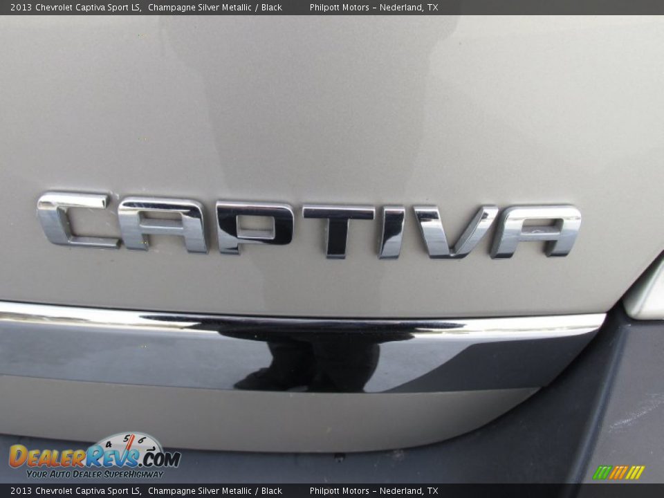 2013 Chevrolet Captiva Sport LS Champagne Silver Metallic / Black Photo #13