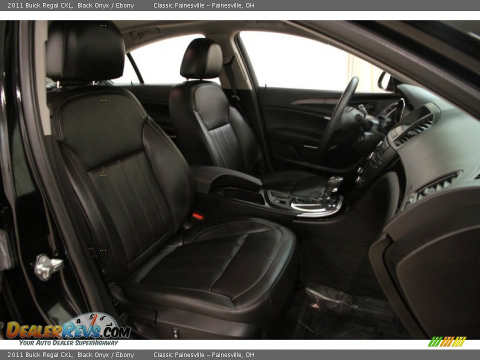 2011 Buick Regal CXL Black Onyx / Ebony Photo #12