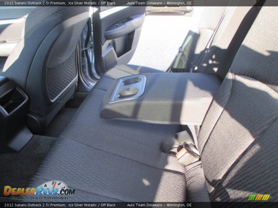 2012 Subaru Outback 2.5i Premium Ice Silver Metallic / Off Black Photo #16