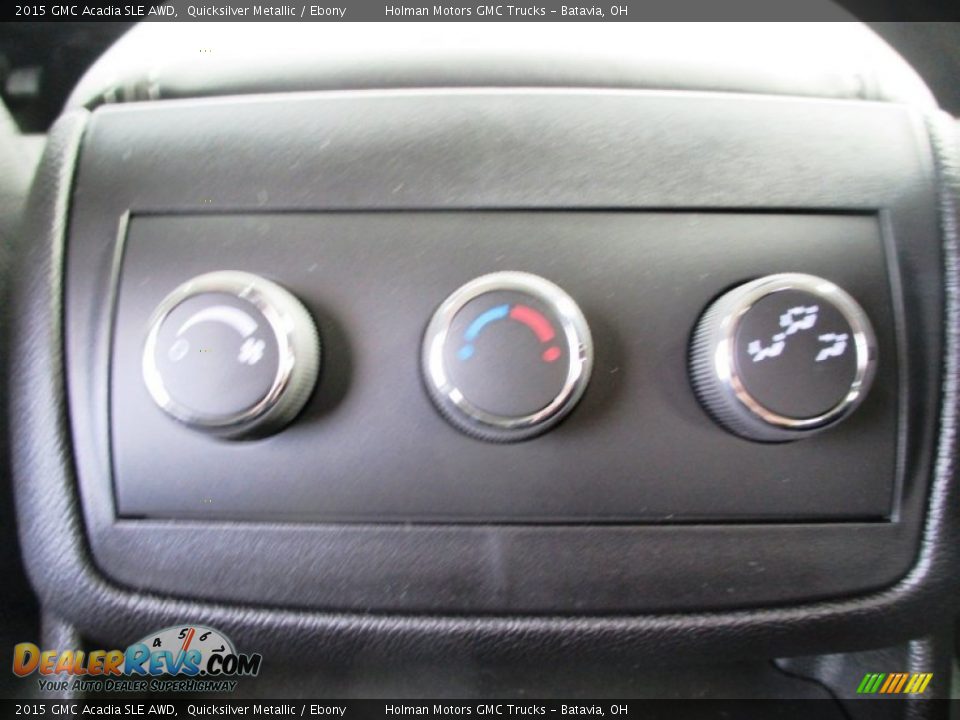 2015 GMC Acadia SLE AWD Quicksilver Metallic / Ebony Photo #20