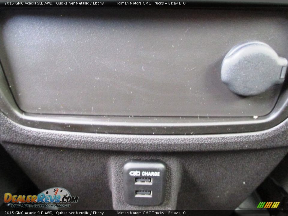 2015 GMC Acadia SLE AWD Quicksilver Metallic / Ebony Photo #21