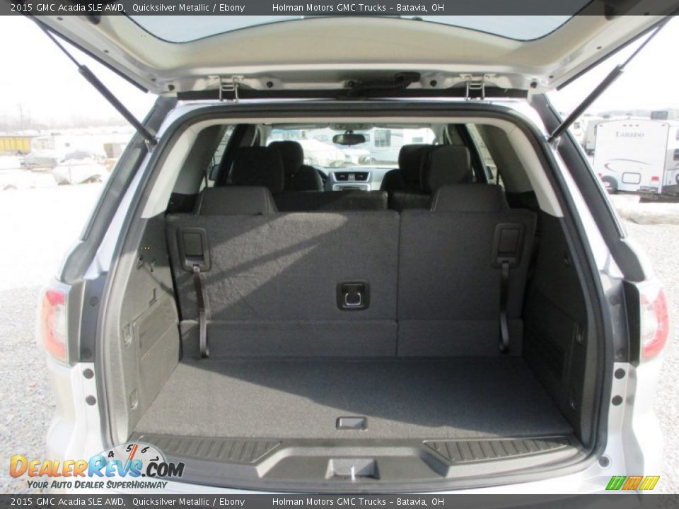 2015 GMC Acadia SLE AWD Quicksilver Metallic / Ebony Photo #24