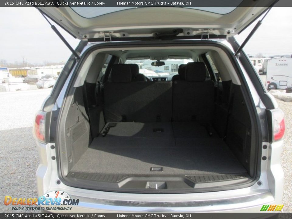2015 GMC Acadia SLE AWD Quicksilver Metallic / Ebony Photo #25