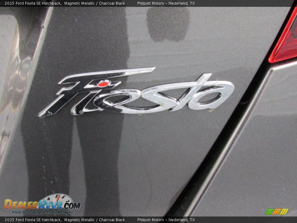 2015 Ford Fiesta SE Hatchback Magnetic Metallic / Charcoal Black Photo #15