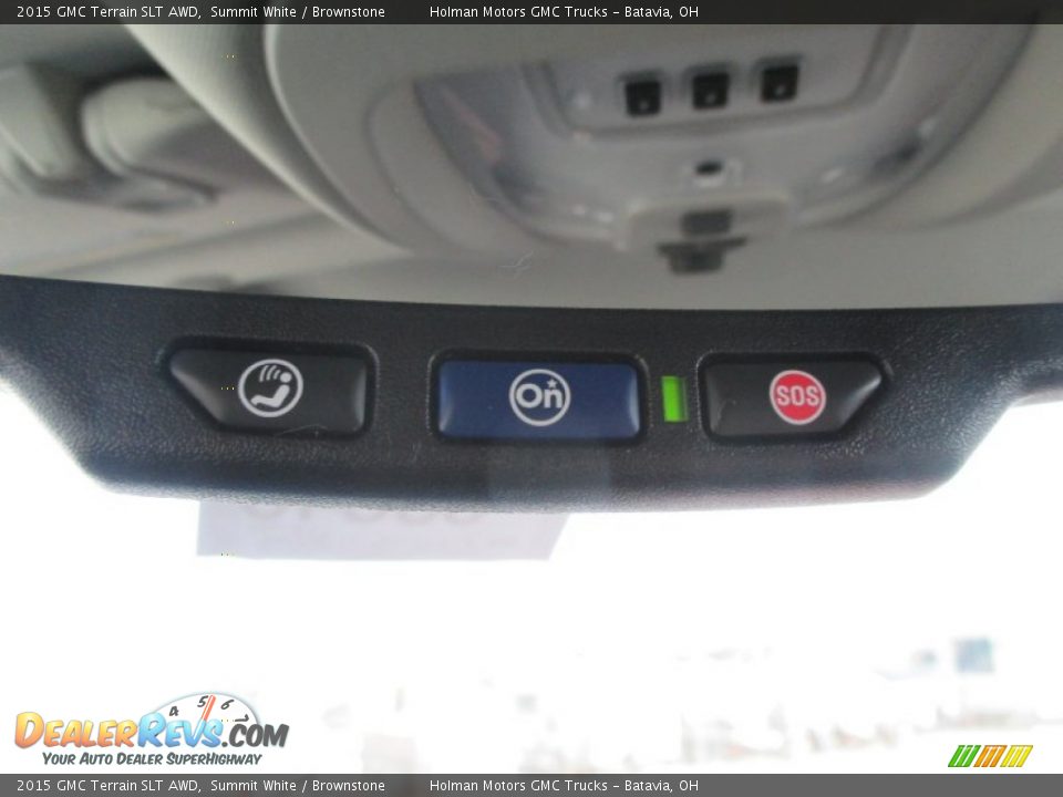 2015 GMC Terrain SLT AWD Summit White / Brownstone Photo #17