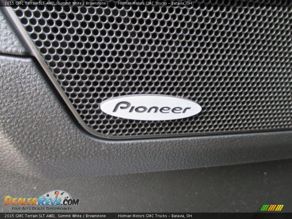 2015 GMC Terrain SLT AWD Summit White / Brownstone Photo #20