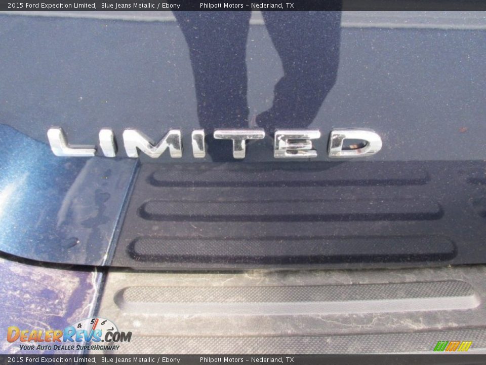 2015 Ford Expedition Limited Blue Jeans Metallic / Ebony Photo #15