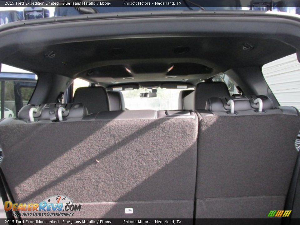 2015 Ford Expedition Limited Blue Jeans Metallic / Ebony Photo #20