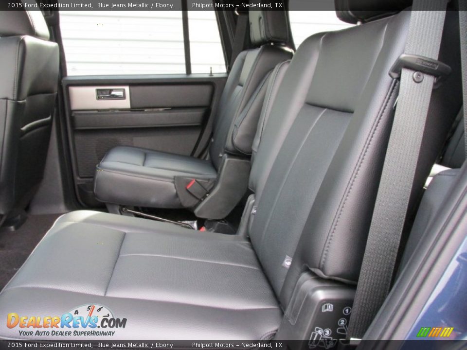 2015 Ford Expedition Limited Blue Jeans Metallic / Ebony Photo #25