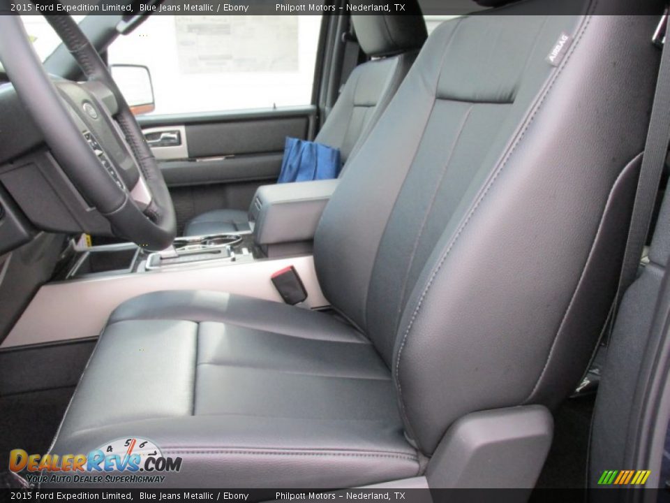 2015 Ford Expedition Limited Blue Jeans Metallic / Ebony Photo #29