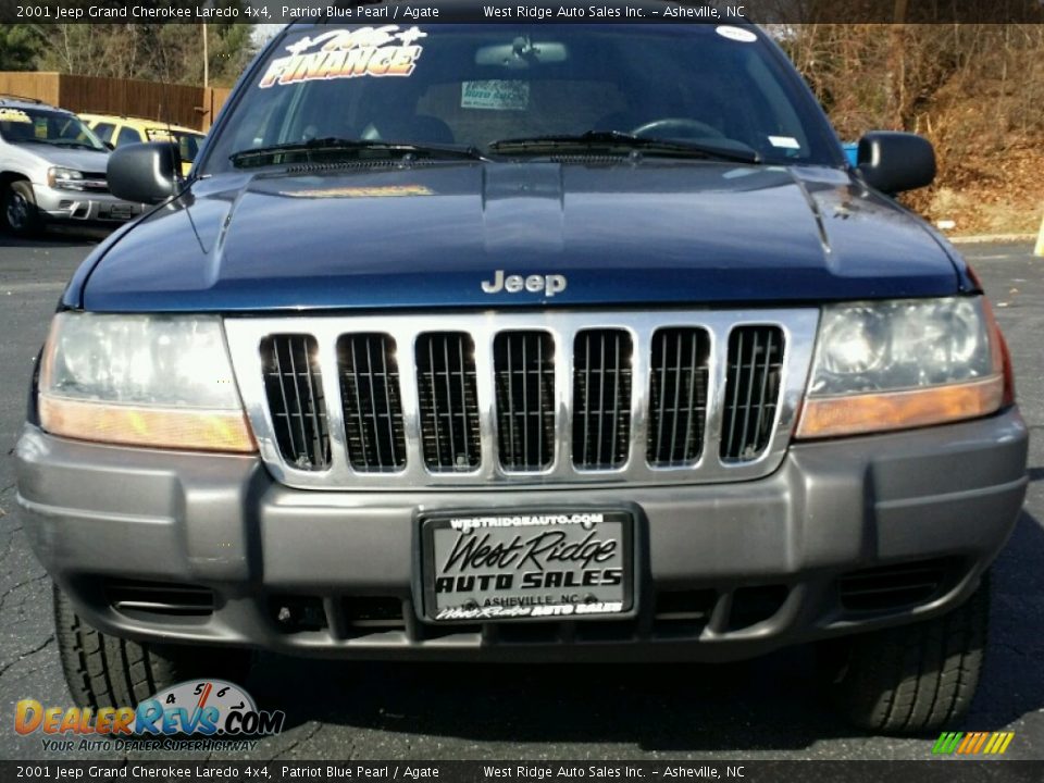 2001 Jeep Grand Cherokee Laredo 4x4 Patriot Blue Pearl / Agate Photo #1