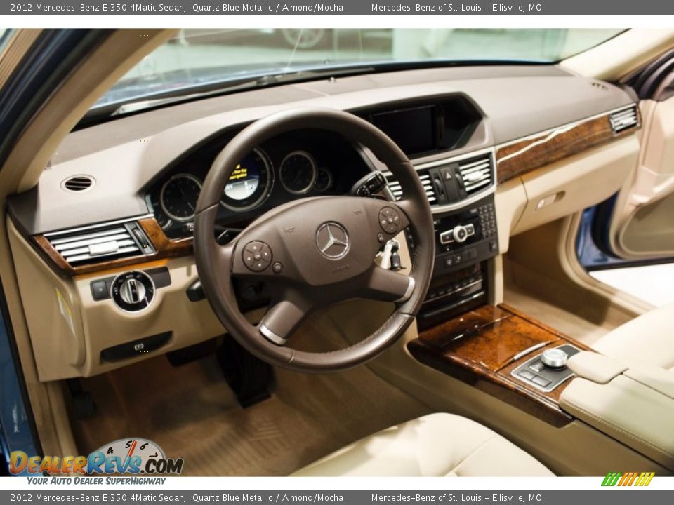 Dashboard of 2012 Mercedes-Benz E 350 4Matic Sedan Photo #20