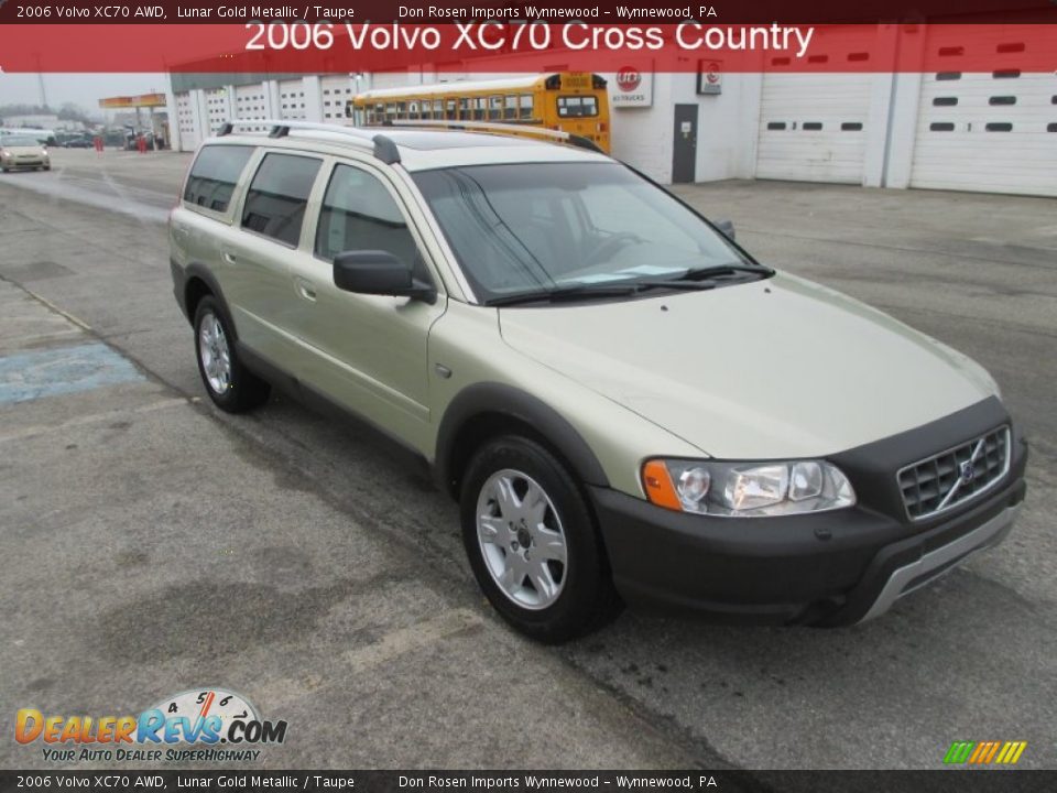2006 Volvo XC70 AWD Lunar Gold Metallic / Taupe Photo #1