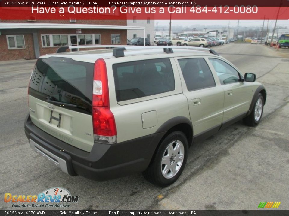 2006 Volvo XC70 AWD Lunar Gold Metallic / Taupe Photo #3