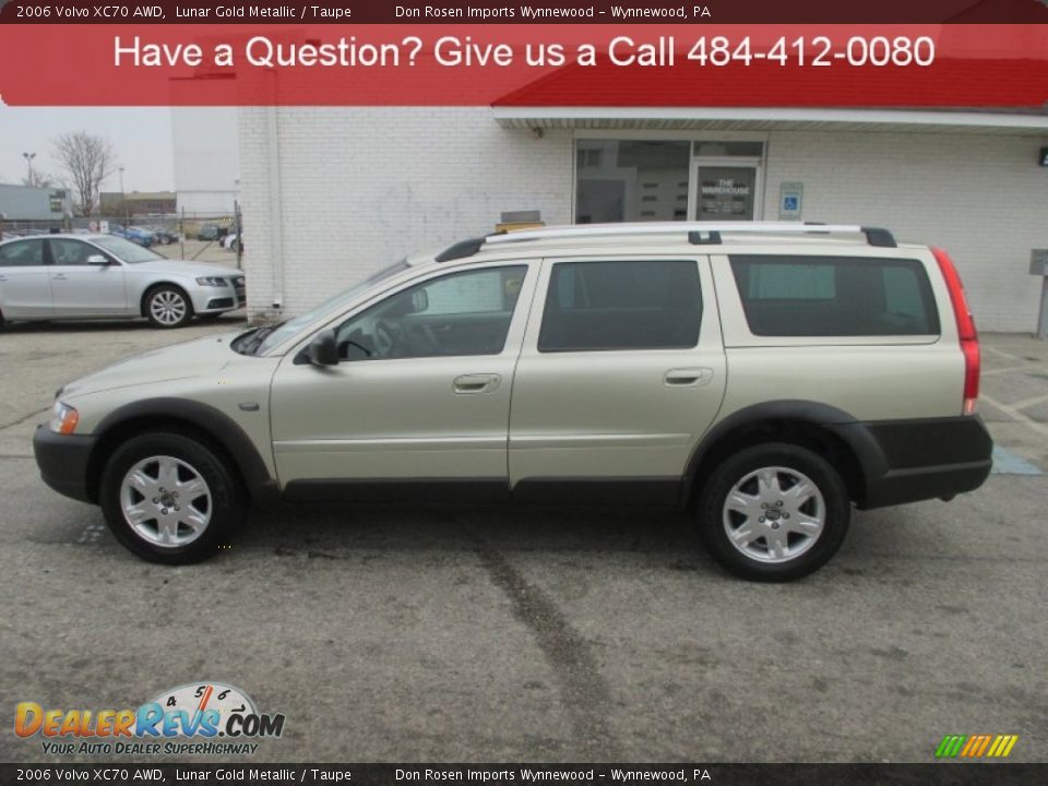2006 Volvo XC70 AWD Lunar Gold Metallic / Taupe Photo #7