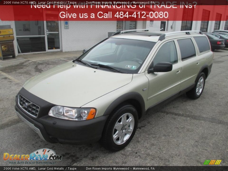 2006 Volvo XC70 AWD Lunar Gold Metallic / Taupe Photo #8
