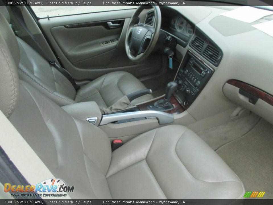 2006 Volvo XC70 AWD Lunar Gold Metallic / Taupe Photo #12