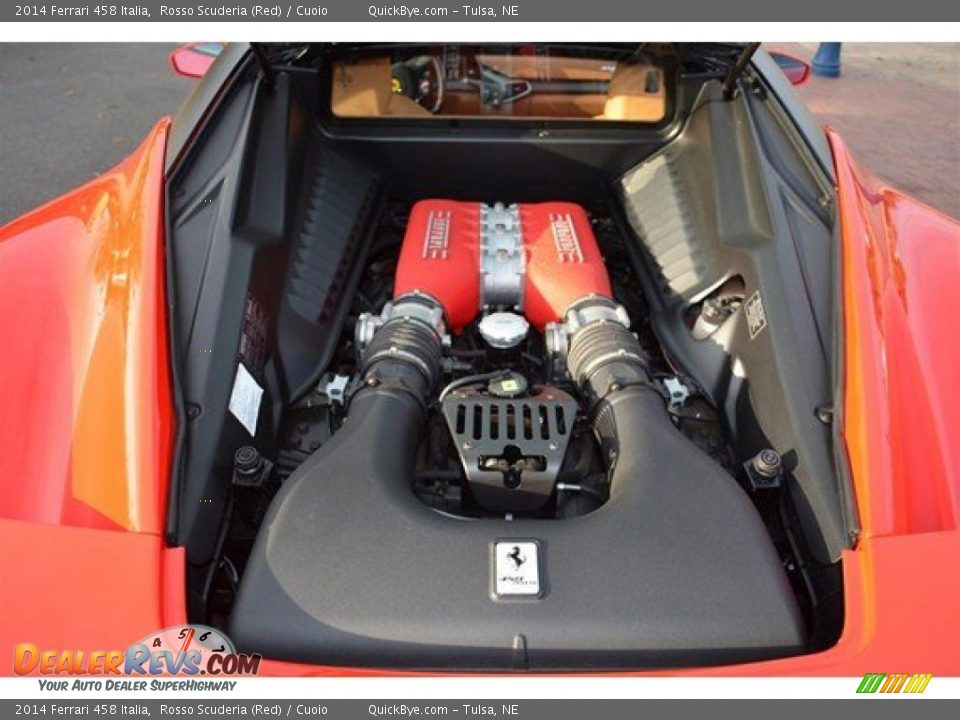 2014 Ferrari 458 Italia 4.5 Liter DI DOHC 32-Valve V8 Engine Photo #11