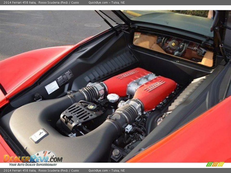 2014 Ferrari 458 Italia 4.5 Liter DI DOHC 32-Valve V8 Engine Photo #12