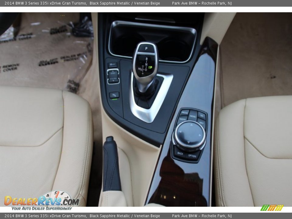 2014 BMW 3 Series 335i xDrive Gran Turismo Black Sapphire Metallic / Venetian Beige Photo #18