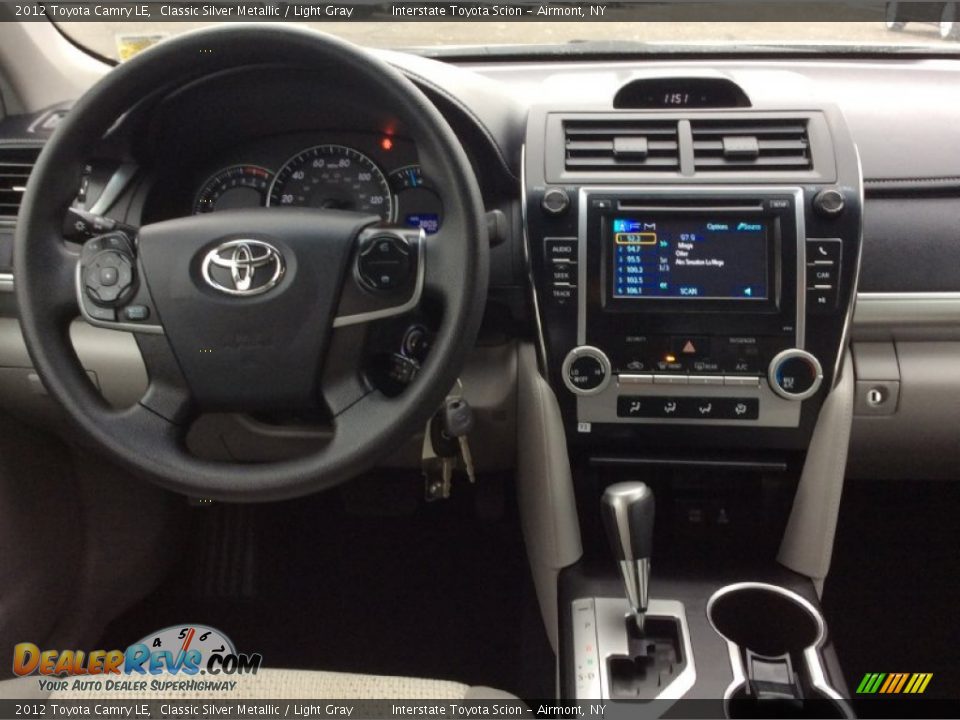 2012 Toyota Camry LE Classic Silver Metallic / Light Gray Photo #11