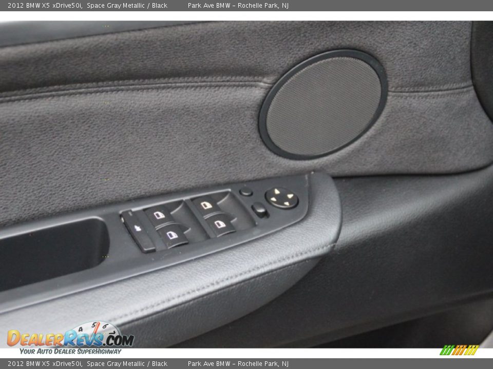 2012 BMW X5 xDrive50i Space Gray Metallic / Black Photo #9