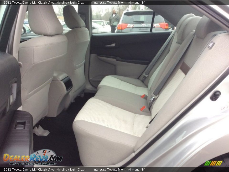 2012 Toyota Camry LE Classic Silver Metallic / Light Gray Photo #16