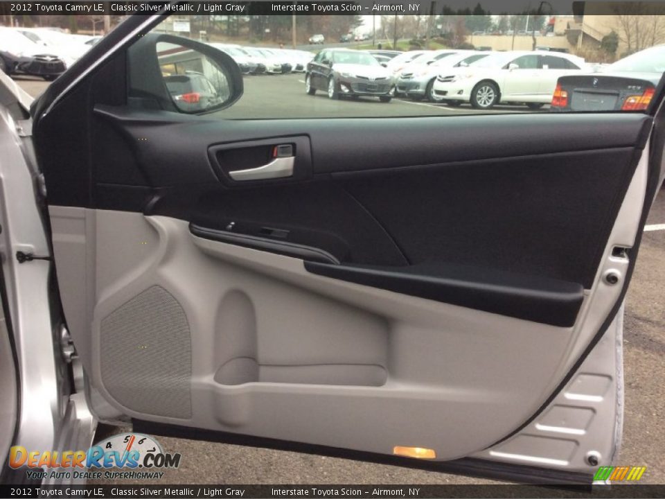 2012 Toyota Camry LE Classic Silver Metallic / Light Gray Photo #19